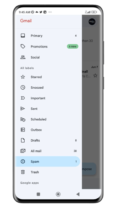 Six6s Mail OTP span box