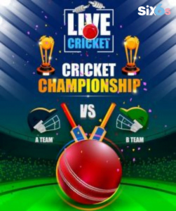 vector illustration of Sports background for the match of Cricket World Cup Championship Tournament